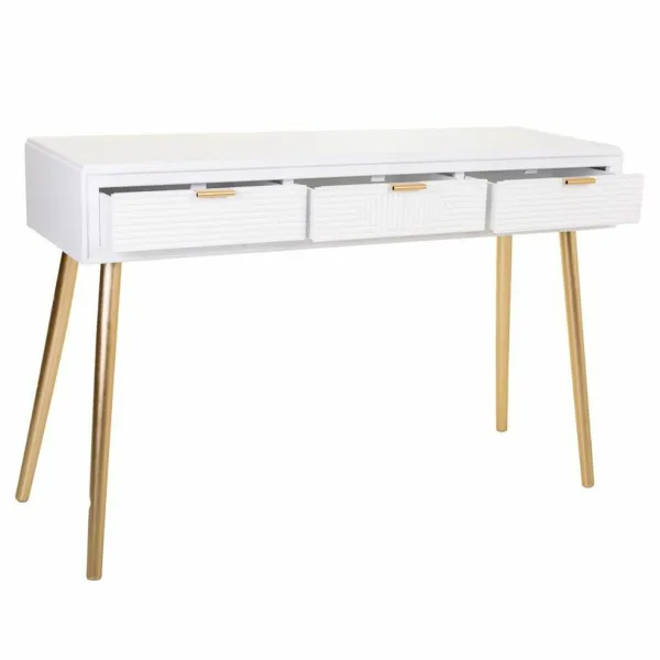 Мебель для прихожей с 3 ящиками Alexandra House Living Позолоченный 41 x 78 x 120 cm