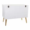 Glabāšanas lāde ar sēdekli Alexandra House Living Bronza Koks MDF 41 x 62 x 83 cm