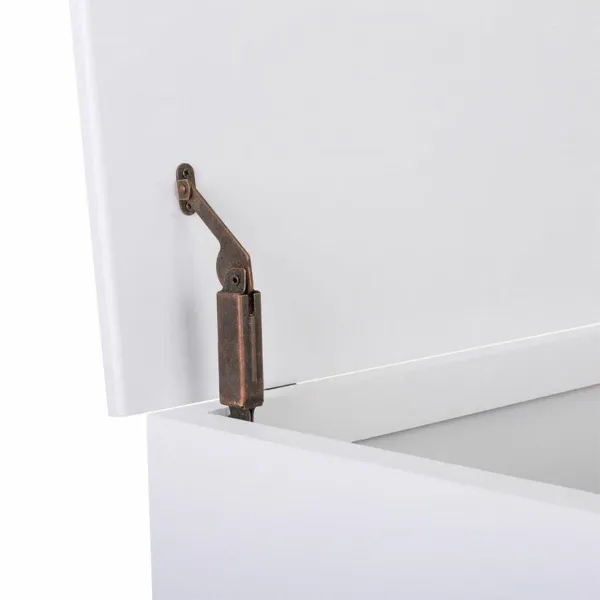 Glabāšanas lāde ar sēdekli Alexandra House Living Bronza Koks MDF 41 x 62 x 83 cm