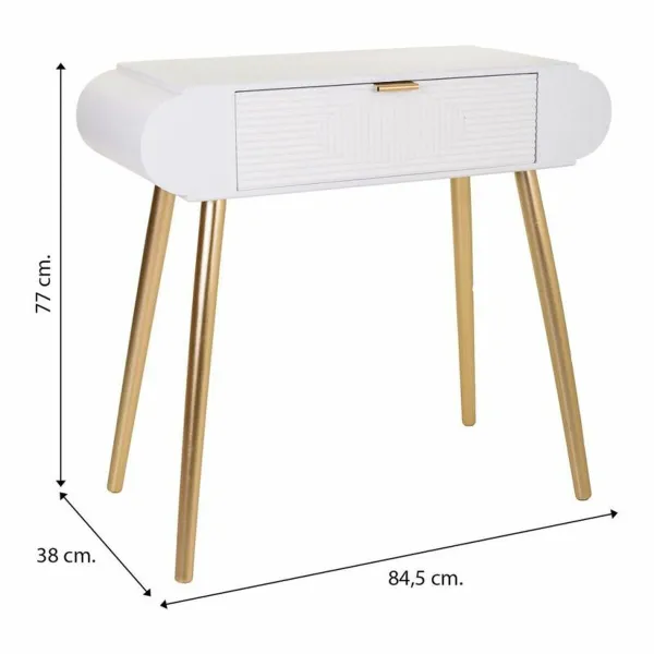 Мебель для прихожей Alexandra House Living Позолоченный 38 x 77 x 84 cm