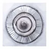 Paveikslas Alexandra House Living Drobė Eglės mediena 80 x 3 x 80 cm