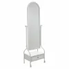 Free standing mirror Alexandra House Living White Iron 38 x 184 x 65 cm
