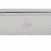 Free standing mirror Alexandra House Living White Iron 38 x 184 x 65 cm