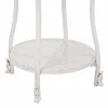 Centrālais galds Alexandra House Living Balts Stikls Dzelzs 50 x 60 x 50 cm