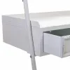 Galda ar plauktiem Alexandra House Living Balts 45 x 188 x 107 cm