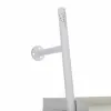 Galda ar plauktiem Alexandra House Living Balts 45 x 188 x 107 cm
