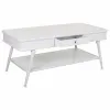 Кофейный столик Alexandra House Living Белый Железо 60 x 53 x 120 cm