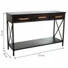 Hall Alexandra House Living Brown 42 x 81 x 125 cm