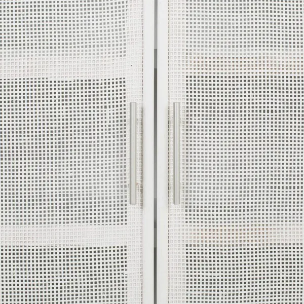 Skapītis Alexandra House Living Sudrabains white wedding Bambuss Koks MDF 37 x 101 x 80 cm