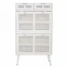 Шкафчик для обуви Alexandra House Living Белый 32 x 120 x 70 cm гриль