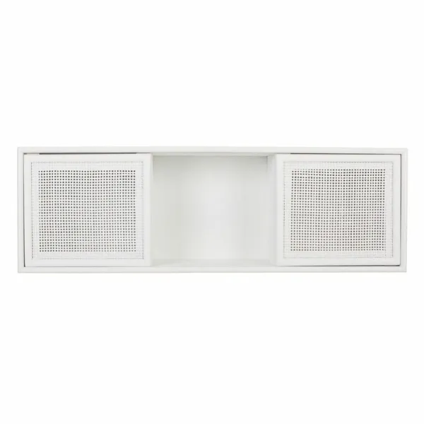 Shelve Alexandra House Living Silver Bamboo MDF Wood 17 x 26 x 81 cm