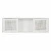 Shelve Alexandra House Living Silver Bamboo MDF Wood 17 x 26 x 81 cm