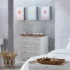 Kumode Alexandra House Living Balts Bambuss Koks MDF 39 x 81 x 80 cm