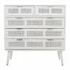Kumode Alexandra House Living Balts Bambuss Koks MDF 39 x 81 x 80 cm