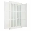 Sienas spogulis Alexandra House Living Sudrabains Bambuss Koks MDF 5 x 118 x 73 cm