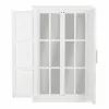 Wall mirror Alexandra House Living Silver Bamboo MDF Wood 5 x 118 x 73 cm