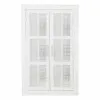 Wall mirror Alexandra House Living Silver Bamboo MDF Wood 5 x 118 x 73 cm