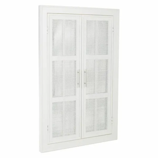 Seinäpeili Alexandra House Living Hopeinen Bambu Puu MDF 5 x 118 x 73 cm