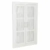 Seinäpeili Alexandra House Living Hopeinen Bambu Puu MDF 5 x 118 x 73 cm