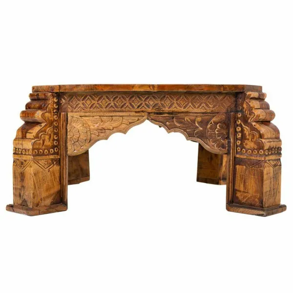 Centrālais galds Alexandra House Living Mango koks 102 x 48 x 102 cm