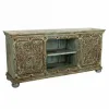 Bufete Alexandra House Living Zils Mango koks 45 x 76 x 165 cm