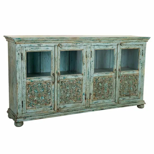 Устройство Alexandra House Living Синий Древесина манго 40 x 90 x 170 cm