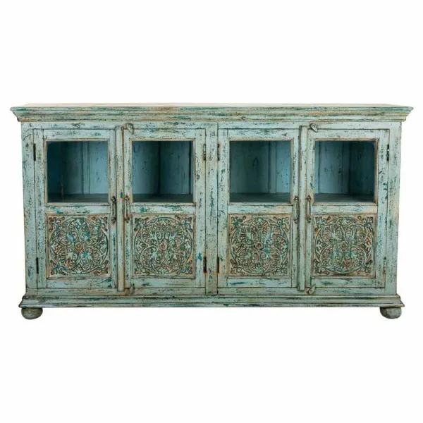 Устройство Alexandra House Living Синий Древесина манго 40 x 90 x 170 cm