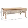 Šoninis staliukas Alexandra House Living Mango mediena 70 x 45 x 120 cm
