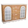 Sideboard Alexandra House Living Iron Fir wood MDF Wood 35 x 93 x 140 cm