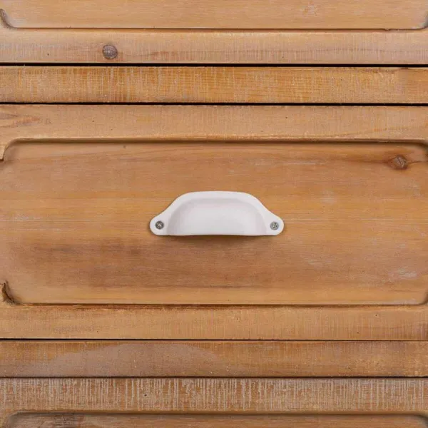 Sivupöytä Alexandra House Living Rauta Kuusi Puu MDF 35 x 93 x 140 cm