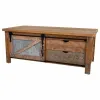 Centre Table Alexandra House Living Iron Fir wood MDF Wood 60 x 48 x 120 cm