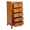 Kumode Alexandra House Living Brūns Priede Koks MDF 93 x 37 x 47 cm