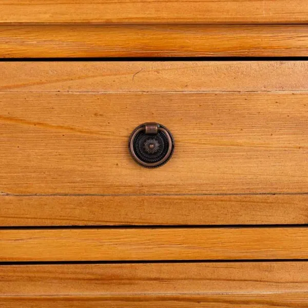 Komoda Alexandra House Living Ruda pušis Medžio MDF 93 x 37 x 47 cm