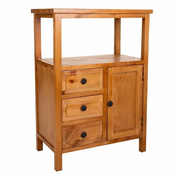 Bufete Alexandra House Living Brūns Priede Koks MDF 90 x 37 x 64 cm