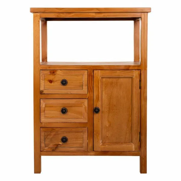 Indauja Alexandra House Living Ruda pušis Medžio MDF 90 x 37 x 64 cm