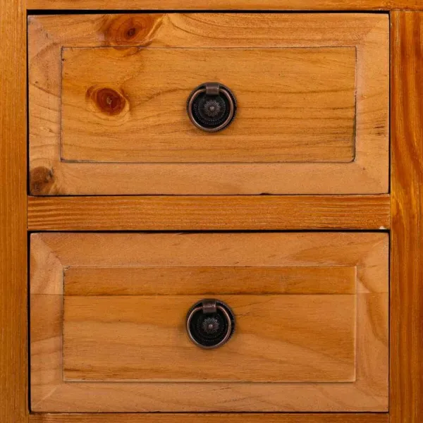Bufete Alexandra House Living Brūns Priede Koks MDF 90 x 37 x 64 cm