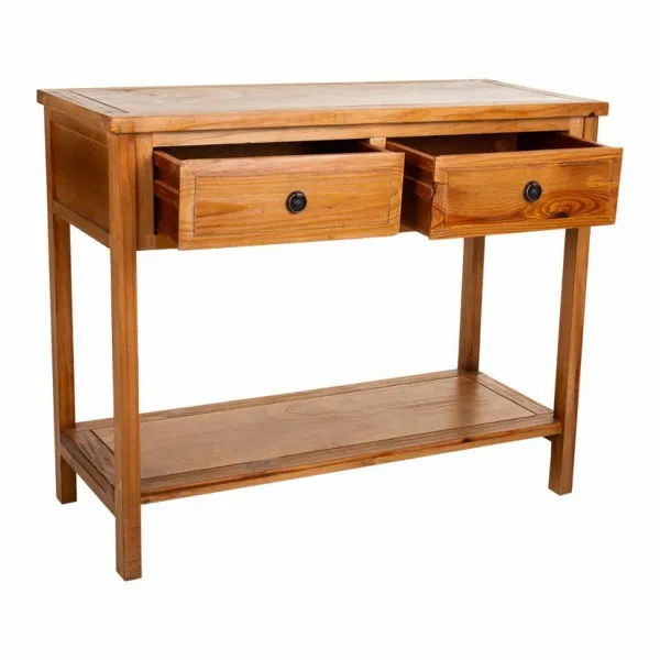 Vestibila galds ar atvilktnēm Alexandra House Living Brūns 78 x 41 x 95 cm