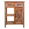 Vestibila galds ar atvilktnēm Alexandra House Living Brūns 82 x 37 x 63 cm
