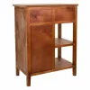 Hall Table with Drawers Alexandra House Living Brown 82 x 37 x 63 cm