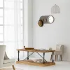 Centrālais galds Alexandra House Living Brūns Melns Pelēks Dzelzs Egles koksne 60 x 50 x 121 cm