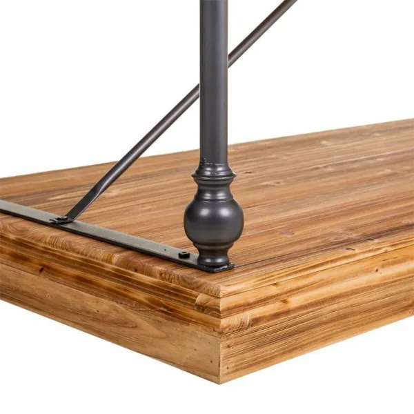 Centre Table Alexandra House Living Brown Black Grey Iron Fir wood 60 x 50 x 121 cm