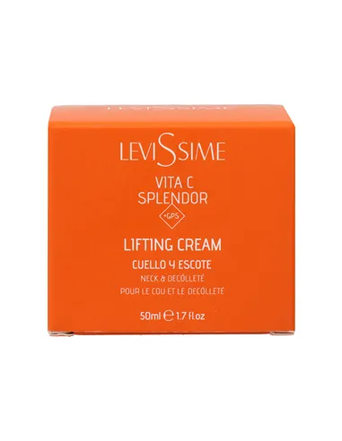 Firming Neck and Décolletage Cream Levissime Lifting Vitamina