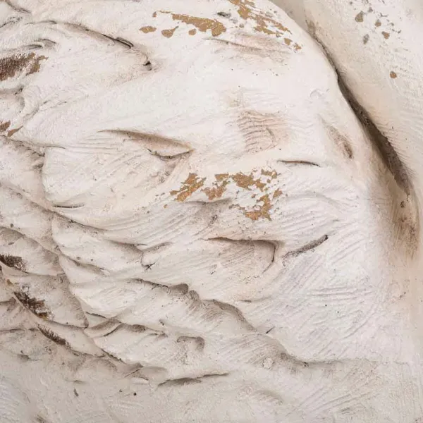 Kasvit Alexandra House Living Swan Lasikuitu Magnesium 36 x 46 x 61 cm