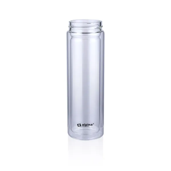Alpina - Thermal glass bottle (double wall) 450 ml