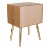 Yöpöytä Alexandra House Living Ruskea 35 x 61 x 44 cm