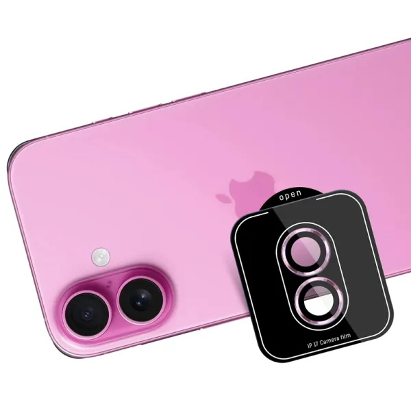 3mk Lens Protection Pro - Camera Lens Glass for iPhone 17 (Light Purple)