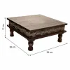 Вспомогательный стол Alexandra House Living Белый 38 x 17 x 38 cm