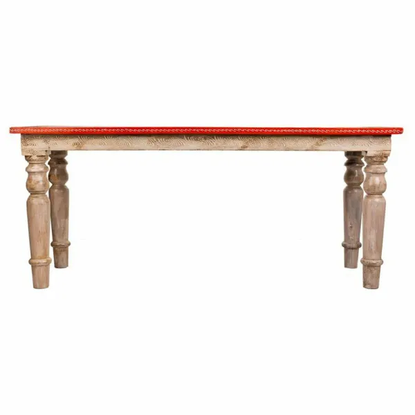 Банкетка Alexandra House Living Древесина манго Деревянный MDF 35 x 43 x 101 cm