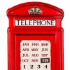 Sienas plate Alexandra House Living Telephone Dzelzs 75 x 30 cm