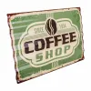 Seinälevy Alexandra House Living Coffee Shop Rauta 59 x 1 x 40 cm